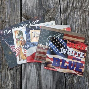 Childrens Patriotic Books Bundle Set of 5